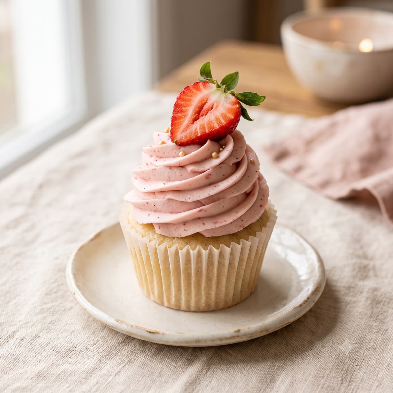 Strawberry Cupcake